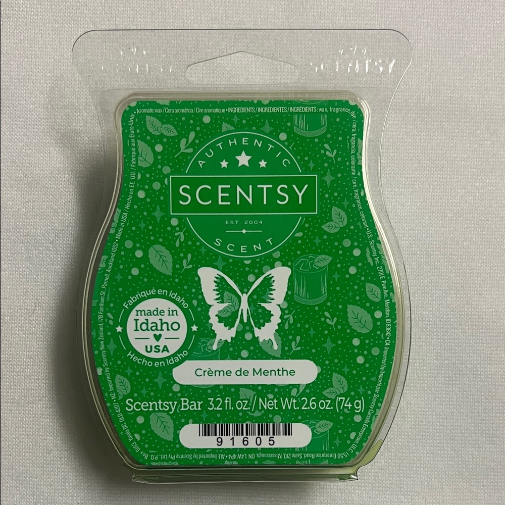 Scentsy Crème de Menthe Scent Bar